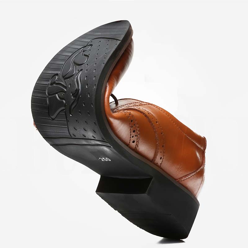 Férfi Brogue üzleti bőrcipő