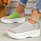NŐI ORTOPÉD CSIZMÁK NADRÁG hajlítástámogató RAKTÁROK - FASHION COLORBLOCK ZOKNI CIPŐ