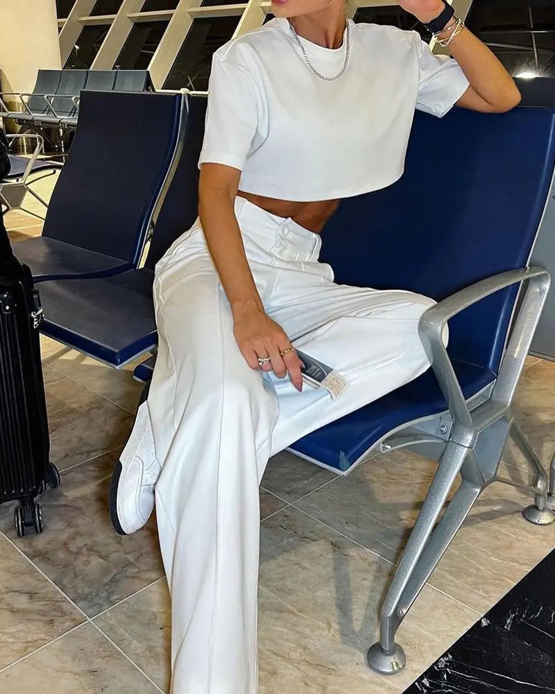 2023-as női alkalmi kétrészes öltöny