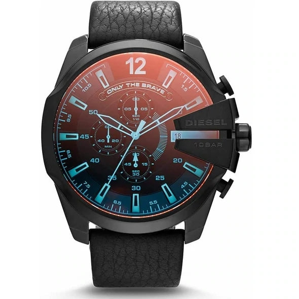 Férfi Diesel Mega Chief rozsdamentes acél kvarc karóra kronográffal