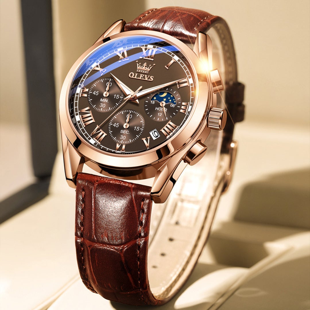 OLEVS® - Klasszikus sportóra [Svájci importált szerkezet] Egyedülálló ⌚