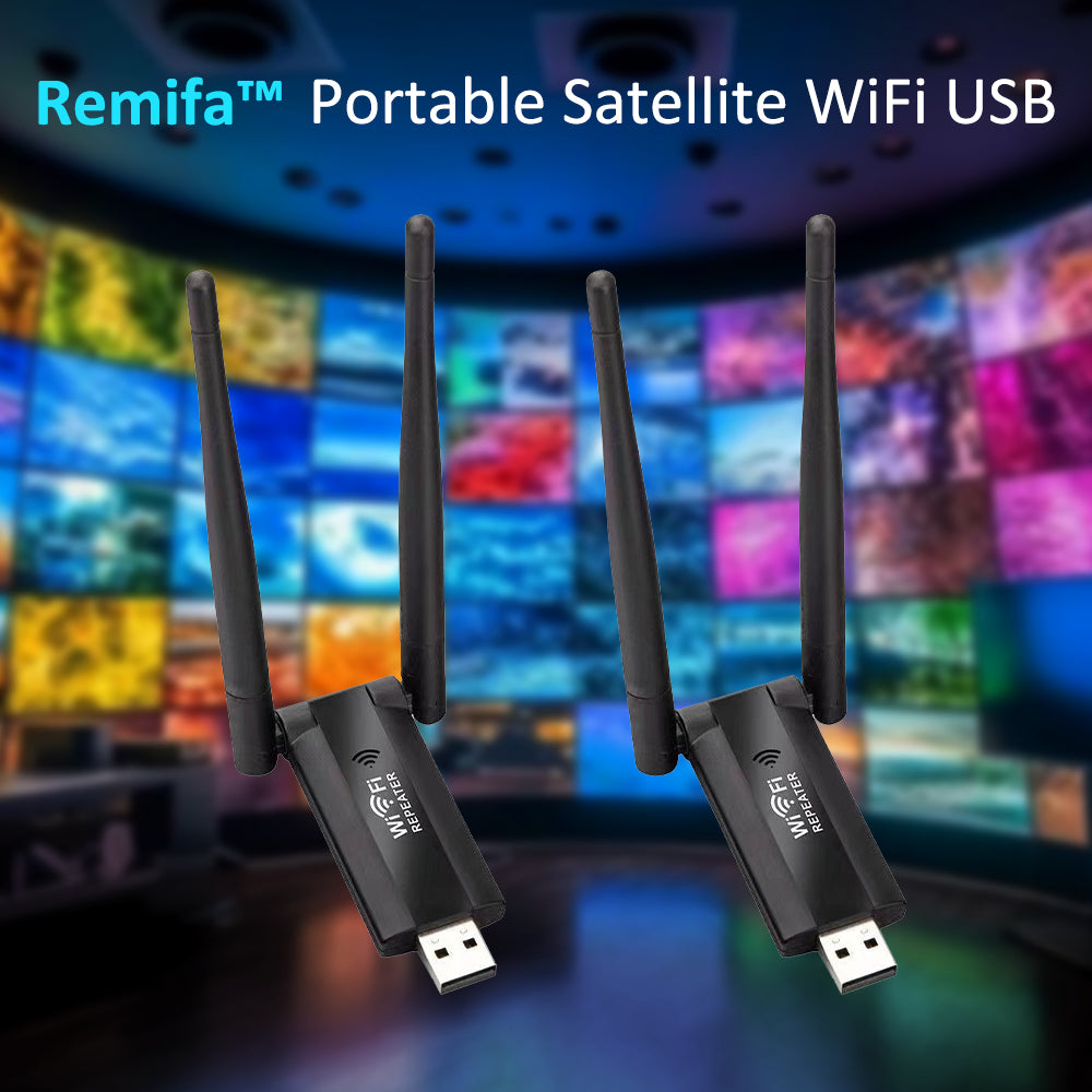 Remifa™ hordozható műholdas WiFi USB