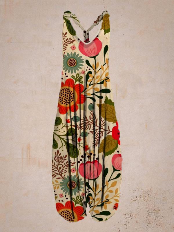 Laza illeszkedő plusz méretű széles szárú pántos overall