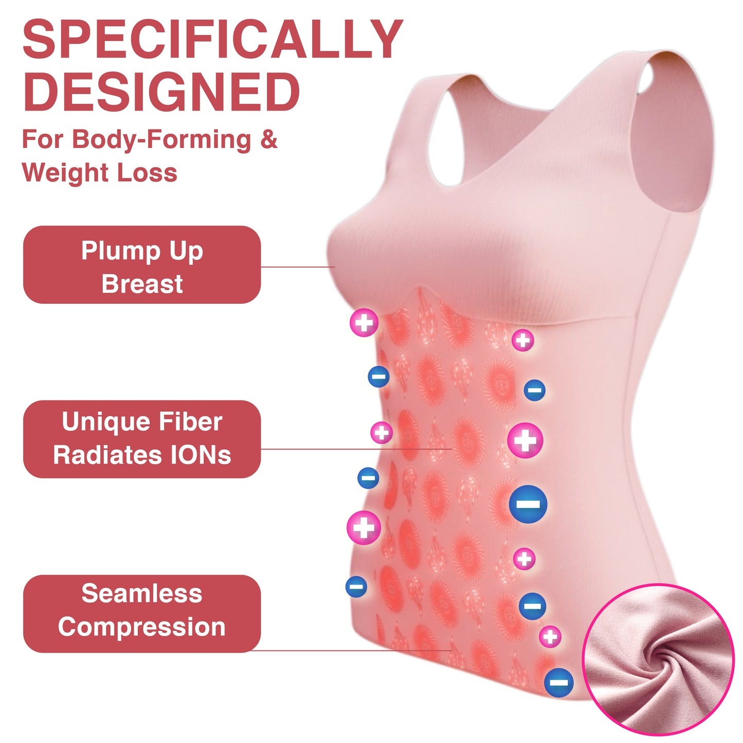 FiberFit™ mell- és fogyókúrás önmelegedő mellény