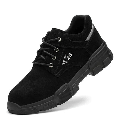 🔥 50% KEDVEZMÉNY KIÁRUSÍTÁS 🔥 - Ortopédiai valódi bőr férfi biztonsági cipő 2023 - Korlátozott készlet!