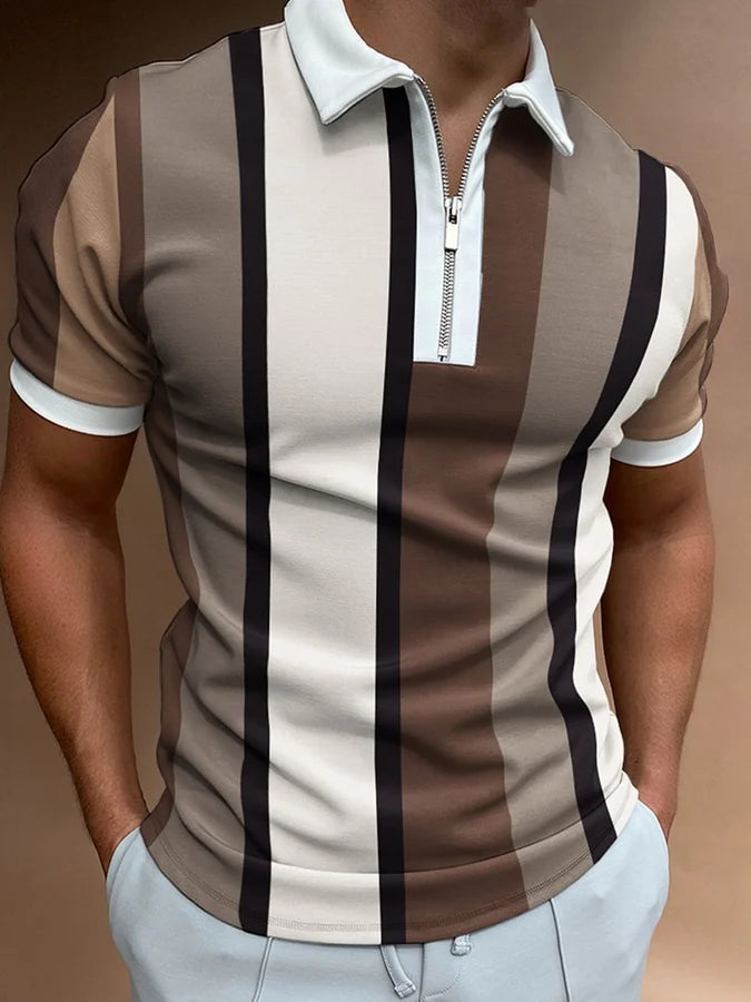 Férfi rövid ujjú POLO ing