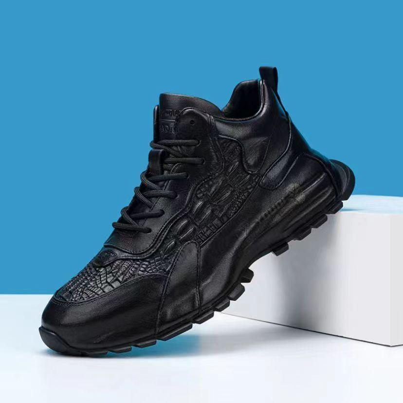 Kiváló minőségű puha talp valódi alkalmi bőrből