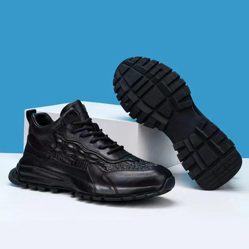 Kiváló minőségű puha talp valódi alkalmi bőrből